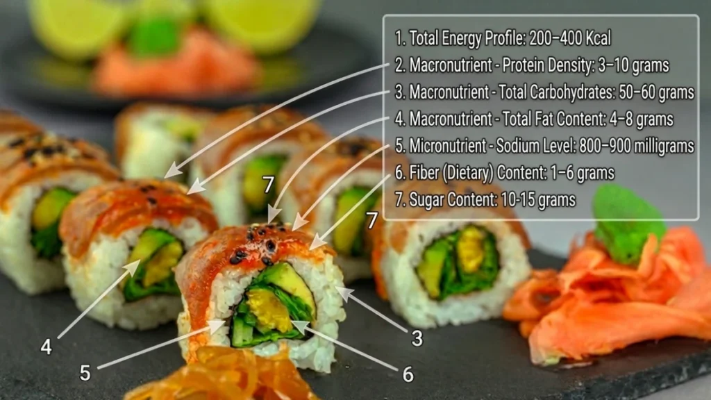 Nutrient Rich Vegetable Combo Sushi Roll